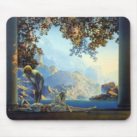 Tapis De Souris Aube de Maxfield Parrish (Devant)