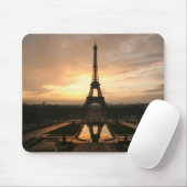 Tapis De Souris aube d'Eiffel (Avec souris)