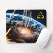 Tapis De Souris Aube nucléaire - la terre Mousepad (Avec souris)