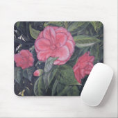 Tapis De Souris Aube violette Camellia Mousepad (Avec souris)