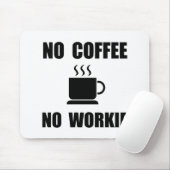 Tapis De Souris Aucun café (Avec souris)