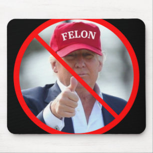 Tapis De Souris Aucun Felon Au Bureau
