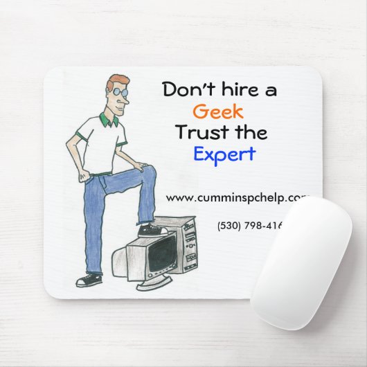 Tapis De Souris Aucun geeks Mousepad (Avec souris)