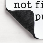 Tapis De Souris Aucun je aucune difficulté votre cadeau nerd de (Coin)