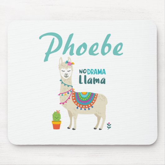 Tapis De Souris Aucun lama Personnalised de drame (Devant)