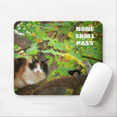 Tapis De Souris Aucun ne doit passer Cat contre Écureuil (Avec souris)