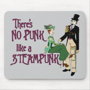 Tapis De Souris Aucun punk n'aiment un steampunk