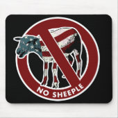 Tapis De Souris Aucun Sheeple Mousepad (Devant)