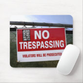 TAPIS DE SOURIS AUCUN SIGNE DE PASSAGE ET ... (Avec souris)