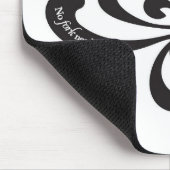 Tapis De Souris "Aucune fourchette exigée " (Coin)