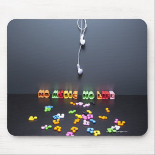 Tapis De Souris Aucune musique aucune vie