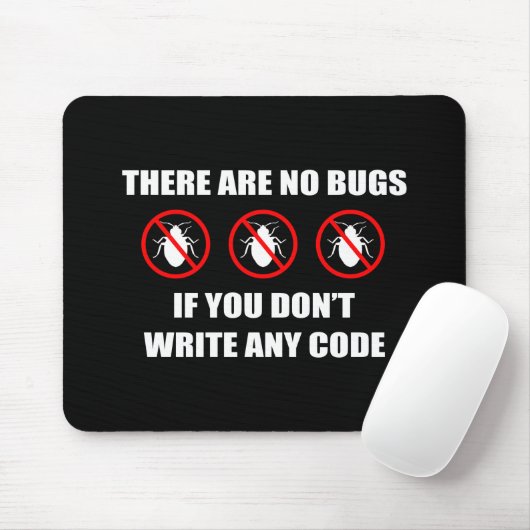 Tapis De Souris Aucuns insectes aucun code (Avec souris)