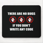 Tapis De Souris Aucuns insectes aucun code (Devant)
