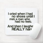 Tapis De Souris Aucuns pieds Mousepad " (Avec souris)