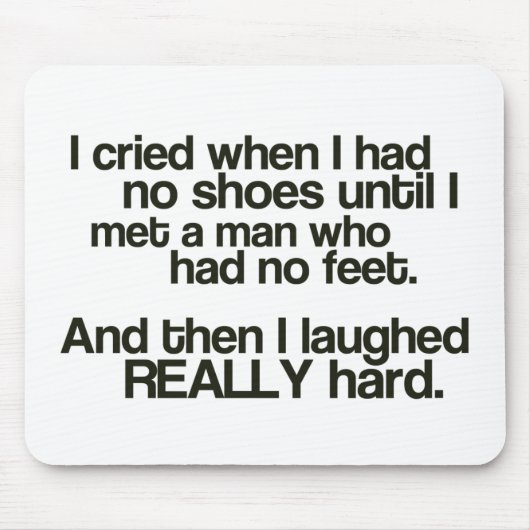 Tapis De Souris Aucuns pieds Mousepad " (Devant)