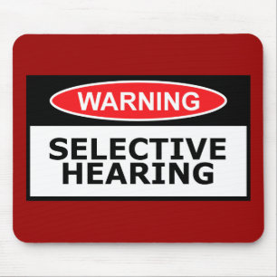 Tapis De Souris Audition drôle