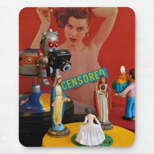 Tapis De Souris Audrey Mousepad (Devant)