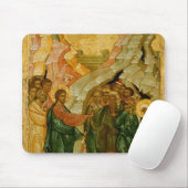 Tapis De Souris Augmenter de Lazarre, icône russe (Avec souris)