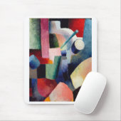 Tapis De Souris August Macke, Coloured Composition of Forms (Avec souris)