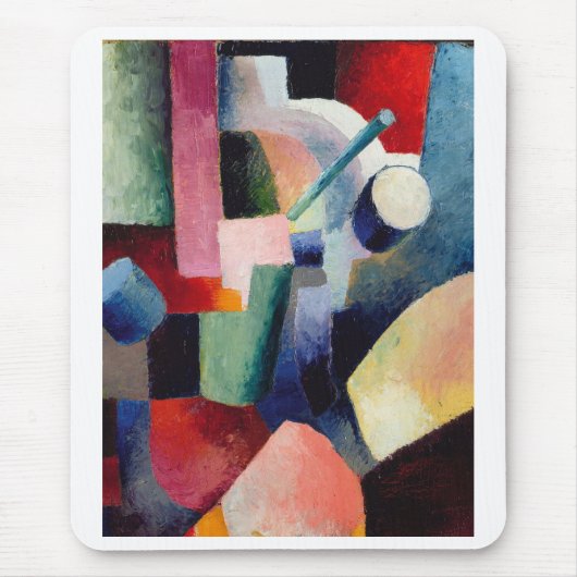 Tapis De Souris August Macke, Coloured Composition of Forms (Devant)