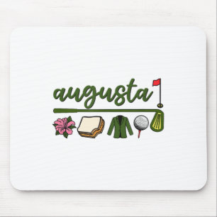 Tapis De Souris Augusta Géorgie, Azalée, Golf, Fromage Pimento, Ja