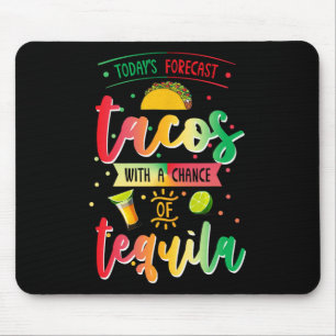 Tapis De Souris Aujourd'Hui Prévision Tacos Avec Une Chance De Teq