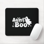 Tapis De Souris Aunt Boo Funny Ghost Halloween Family Matching  (Avec souris)