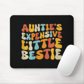 Tapis De Souris Auntie's Expensive Little Ie, Funny New Aunt Nephe (Avec souris)