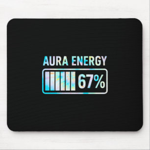 Tapis De Souris Aura Énergie 67 67 Six Sept Mème