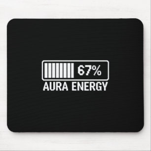 Tapis De Souris Aura Énergie À 67 Six Sept Mème 