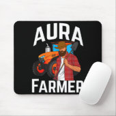 Tapis De Souris Aura Farmer Funny Meme  (Avec souris)