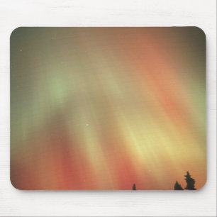 Tapis De Souris Aurora Borealis, Lumières du Nord, Fairbanks