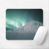 Tapis De Souris Aurora Borealis, près de Palmer, 17/18 janvier, (Avec souris)