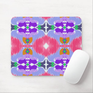Tapis De Souris Aurore Vive Kaléidoscope Fleur Électrique