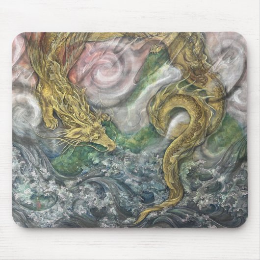 Tapis De Souris Auspicious Dragon (Zui-ryu) (Devant)