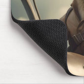 Tapis De Souris Aussie Kangaroo Avion Pilote, (Coin)