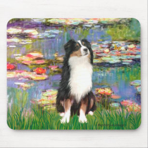 Tapis De Souris Aussie Shep 2 - Jardin