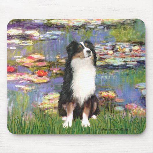 Tapis De Souris Aussie Shep 2 - Jardin (Devant)