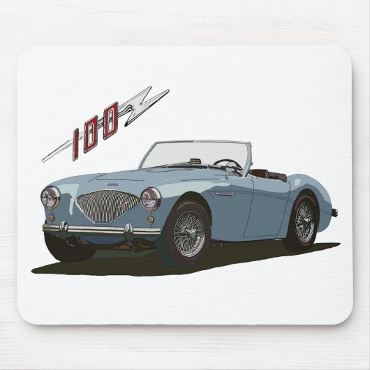Tapis De Souris Austin Healey 100 (Devant)