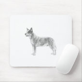 Tapis De Souris Australian Cattle Dog (Avec souris)