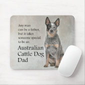 Tapis De Souris Australian Cattle Dog Dad Mousepad (Avec souris)