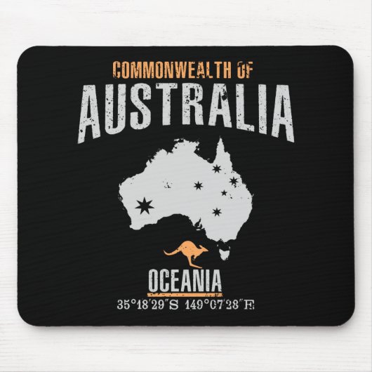 Tapis De Souris Australie (Devant)