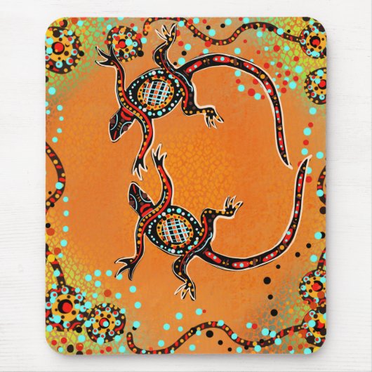 TAPIS DE SOURIS AUSTRALIE ART (Devant)