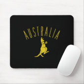 Tapis De Souris Australie Boxe Kangaroo (Avec souris)