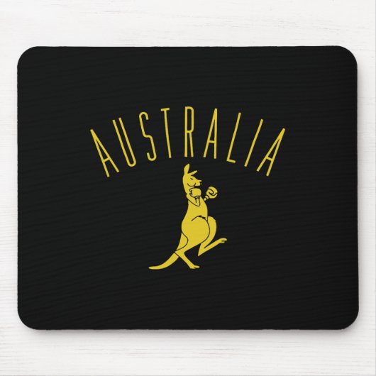 Tapis De Souris Australie Boxe Kangaroo (Devant)