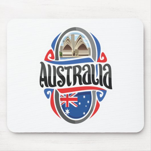 Tapis De Souris Australie Fière (Devant)