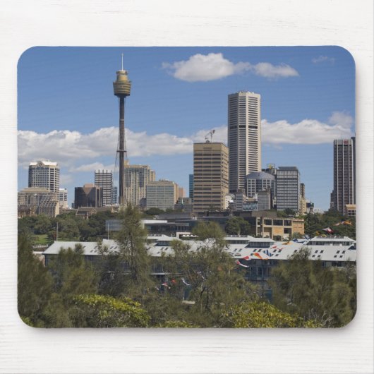 Tapis De Souris Australie, Sydney, Potts Point. Skyline de Sydney. (Devant)