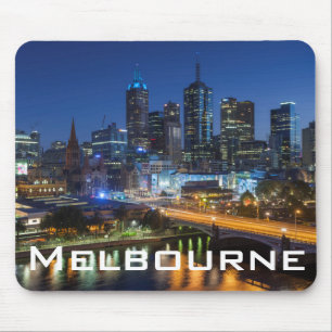 Tapis De Souris Australie, Victoria, Melbourne, vue du ciel avec