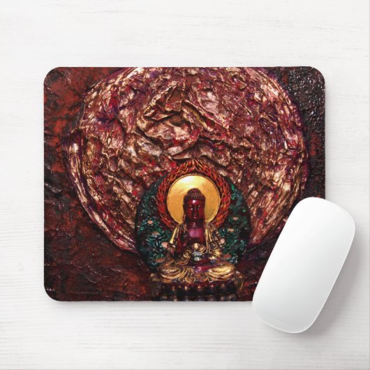 Tapis De Souris Autel Mousepad de Bouddha (Avec souris)