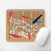 Tapis De Souris Auteur de mystères détective (Avec souris)